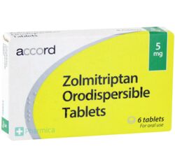 Zolmitriptan Packshot