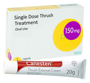 Canesten Thrush Duo Oral Capsule and External Cream 1